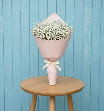 Букет цветов из:  Гипсофила в село Овощи