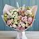 Букет цветов из: Альстромерии и Розы в село Овощи