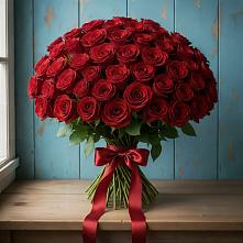 Букет Красные розы Блэк Меджик в село Овощи