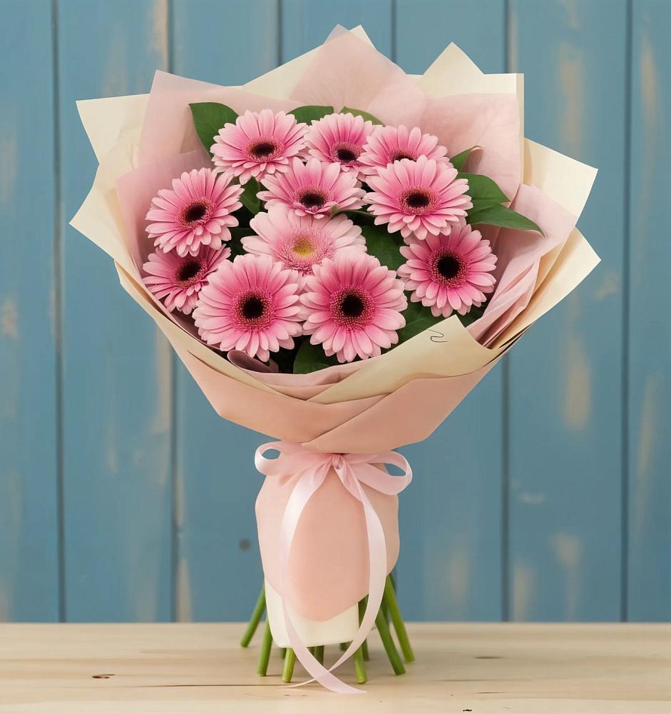 Букет цветов из: Герберы в село Овощи