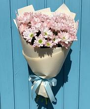 Букет цветов из:  Хризантемы в село Овощи