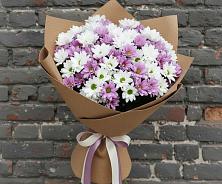 Букет цветов из:  Хризантемы #REPLACE_PRED# село Овощи