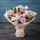 Букет цветов из: Хризантемы, Альстромерии и Розы в село Овощи